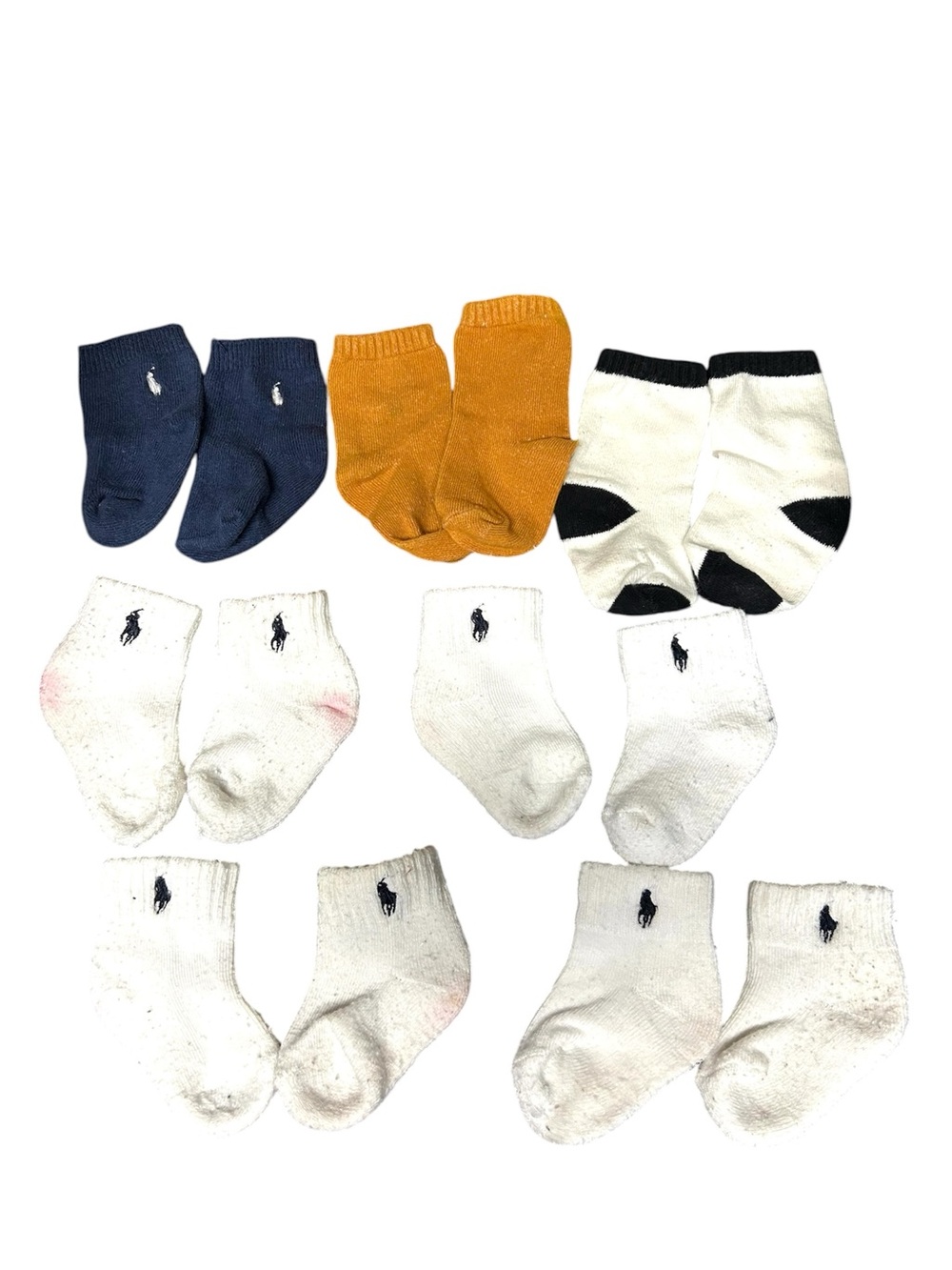 Ralph Lauren Baby Cotton Socks - (7 Pairs)